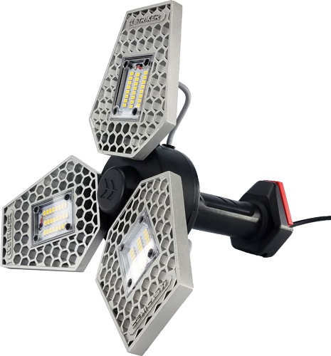 STRIKER TRILIGHT SHOP LIGHT - 3000 LUMENS W/ADJUSTABLE HEAD