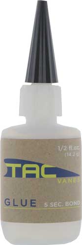 TAC VANES GLUE 0.5 OZ BOTTLE - 1-PACK