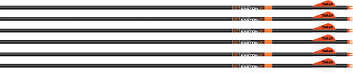 EASTON ARROW 6.5MM BOWHUNTER - 500 W/2" BULLY VANES 6-PACK