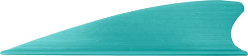 TAC VANES MATRIX 2.25" - SHIELD CUT TURQUOISE 36 PACK
