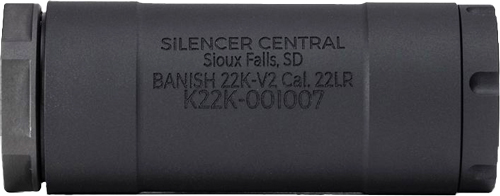 BANISH SUPPRESSORS BANISH22K - V2 RIMFIRE 1/2X28 BLACK