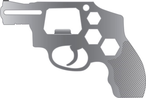 S&W REVOLVER NOVELTY - MULTI-TOOL S/S 7 TOOLS