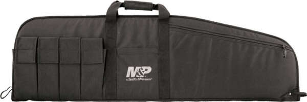 S&W M&P DUTY SERIES GUN CASE - SMALL 40" W/AR MAG POUCHES BLK