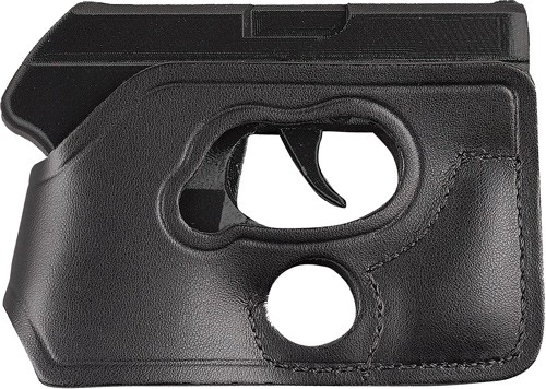 DESANTIS POCKET SHOT HOLSTER - AMBI LEATHER RUGER LCP BLACK