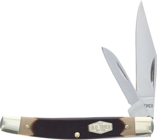 OLD TIMER KNIFE MIDDLEMAN JACK - 2-BLADE 2.4" S/S DELRIN