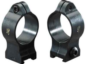 BROWNING RIMFIRE SLIMLINE - RINGS FOR SA2/T-BOLT BLK MATTE