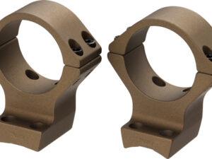 BROWNING X-LOCK MOUNTS 1" HIGH - 2PC BURNT BRONZE FOR X-BOLT