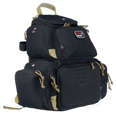 GPS HANDGUNNER BACKPACK - BLACK/TAN