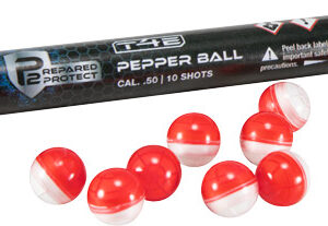 UMAREX T4E P2P 50 CAL PEPPER - BALL RED/WHITE 10-PACK