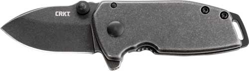 CRKT SQUID COMPACT 1.75" PLAIN - EDGE BLACK STONEWASH