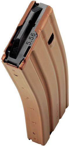 CPD MAGAZINE AR15 5.56X45 30RD - BURNT BRONZE FINISH ALUMINUM