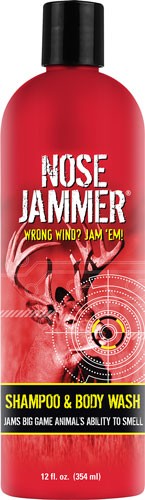 NOSE JAMMER SHAMPOO AND BODY - WASH 12 OUNCES SQUEEZE BOTTLE
