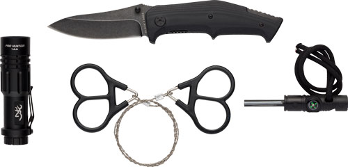 BROWNING OUTDOORSMAN SURVIVAL - KNIFE LIGHT SAW FIRESTARTE