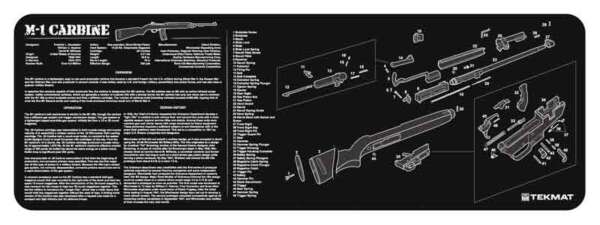 TEKMAT ARMORERS BENCH MAT - 12"X36" M1 CARBINE