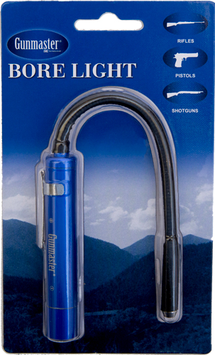 GUNMASTER FLEX BORE LIGHT - WHITE LED BULB INC/AAA BATTERY
