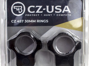 CZ 457 30MM ALUMINUM SCOPE - RINGS 11MM DOVET MATTE BLACK