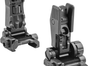 MEPROLIGHT FRONT GREEN TRITIUM - REAR BLANK FLIP UP SIGHTS