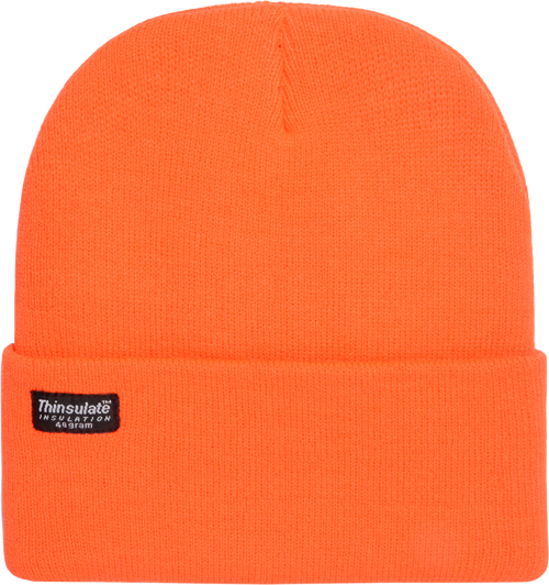 HOT SHOT BASICS 2-PLY KNIT CAP - COMMANDER BLAZE INSULATED