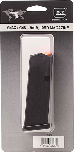 GLOCK OEM MAGAZINE 43X/48 9MM - LUGER 10RD