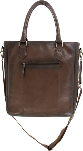 CAMELEON S&W FLAT TOTE CC - PURSE DARK BROWN