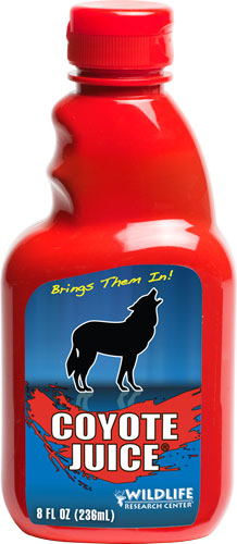 WRC PREDATOR LURE COYOTE JUICE - 8FL OUNCES SQUIRT TOP BOTTLE