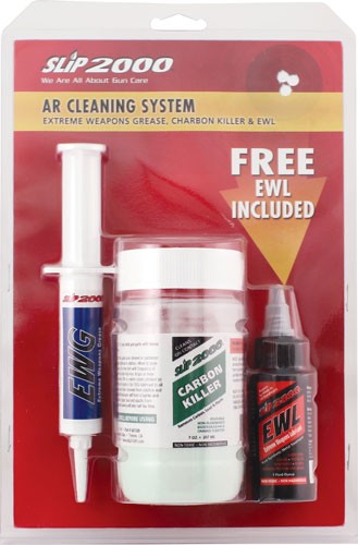 SLIP 2000 AR CLEANING SYSTEM - 3-PK EWL/CARBON KILLER/GREASE