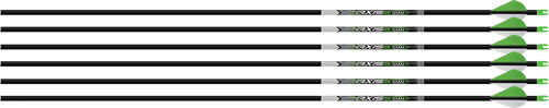 EASTON ARROW AXIS 5MM 400 - 6-PACK W/ 2" BLAZER VANES