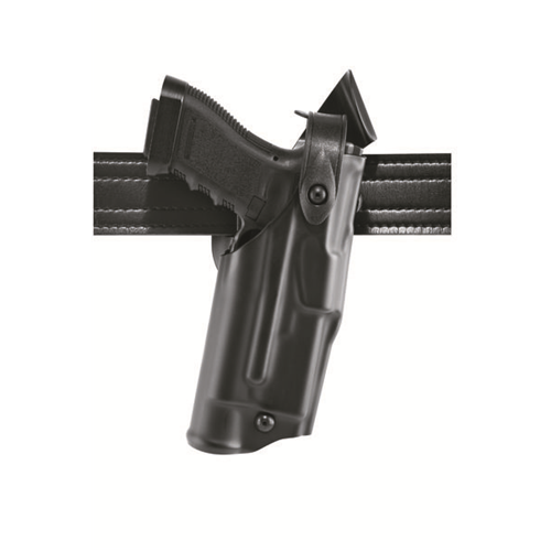 Model 6360 ALS/SLS Mid-Ride, Level III Retention Duty Holster for Glock 17 w/ Pressure Switch Light