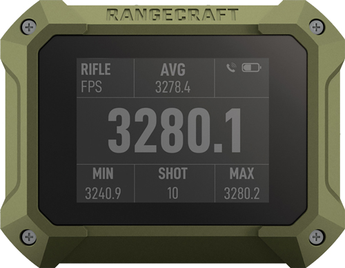 ATHLON RANGECRAFT VELOCITY PRO - RADAR CHRONOGRAPH 2.4" DISPLAY