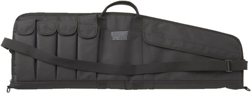 BLACKHAWK SPORT 36" TACTICAL - CARBINE CASE 4 MAG HOLDERS BLK