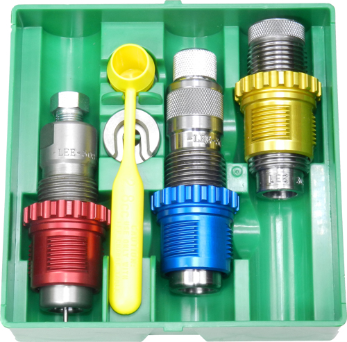 LEE PACESETTER 3-DIE SET & - BREECH LOCK BUSHINGS 223 REM