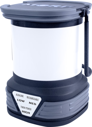 PSF TWIN POWER LANTERN WHITE - 520 LUM RCHBL & 4AA BATTERIES