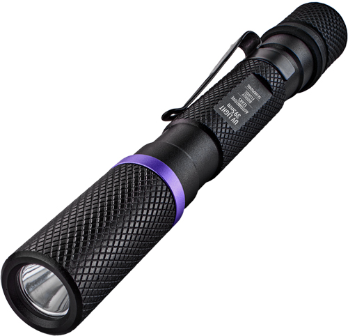 PSF 395NM UV PENLIGHT BLACK W/ - 2AAA BATTERIES