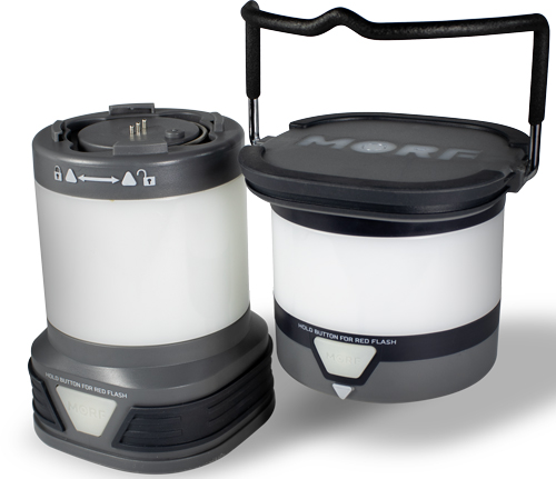 PSF MORF LANTERN 380 LUMENS - RECHARGEABLE & 4AA BATTERIES