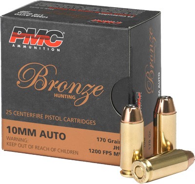 PMC 10MM 170GR JHP 25RD - 20BX/CS