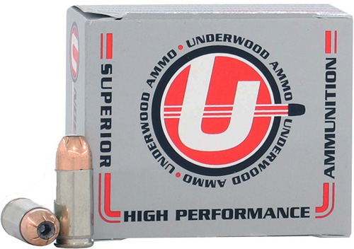 UNDERWOOD 9MM LUGER +P+ 115GR - JHP 20RD 10BX/CS