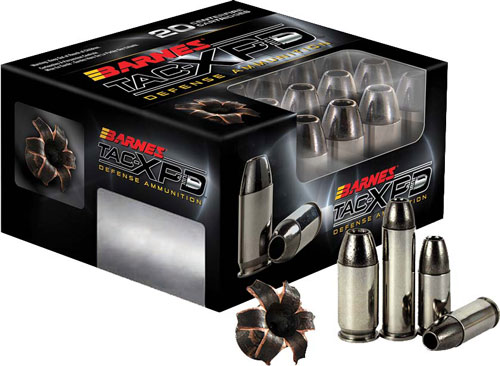 BARNES TAC-XPD 380 ACP 80GR - TAC-XP 20RD 10BX/CS