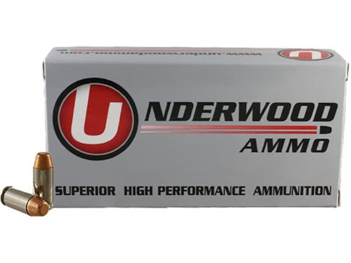 UNDERWOOD 40 SW 180GR FMJ - 50RD 10BX/CS