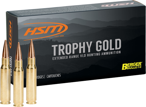 HSM TROPHY GOLD 270 WIN - 150GR BERGER VLD 20RD 20BX/CS