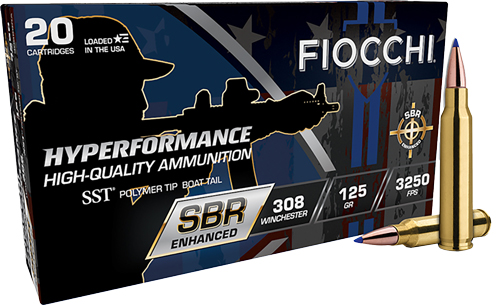 FIOCCHI 308 WIN SBR ENHANCED - 125GR SST 20RD 10BX/CS