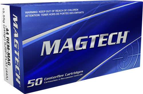 MAGTECH 44 REM MAG 240GR - SJSP-FP 50RD 20BX/CS
