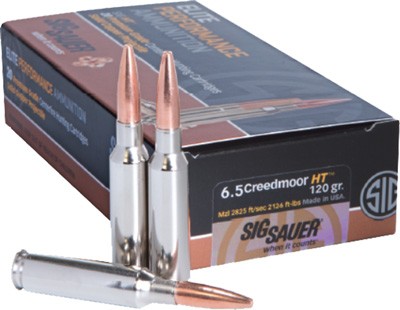 SIG AMMO 6.5CM 120GR ELITE - COPPER 20RD 10BX/CS