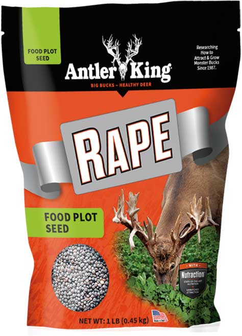ANTLER KING RAPE 1# BAG - ANNUAL 1/4 ACRE