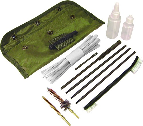 PSP CLEANING KIT AR15/M16 - GI FIELD OD GREEN POUCH