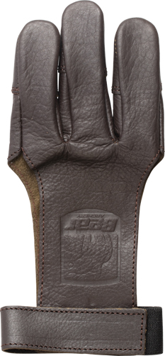 BEAR ARCHERY LEATHER SHOOTING - GLOVE 3-FINGER AMBIDEXTROUS XL