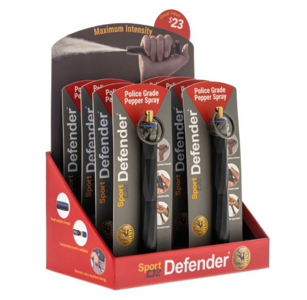 Sport Defender OC Spray 8 Piece Display