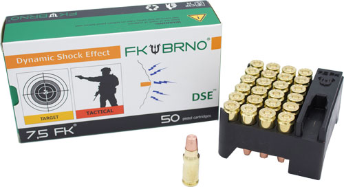 TMT FK BRNO 7.5 F9 101GR FLAT - NOSE 50RDS 12BX PER CASE