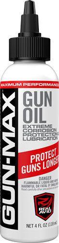 REAL AVID GUN MAX GUN OIL - 4 OZ. BOTTLE