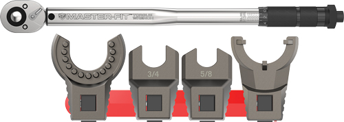 REAL AVID MASTER FIT A2 - CROWFOOT WRENCH SET 5 PIECES