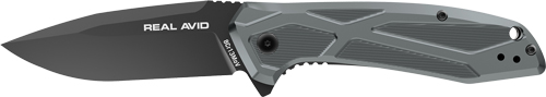 REAL AVID RAV-2 KNIFE ASSISTED - FOLDING 3.25" BLADE BLUE